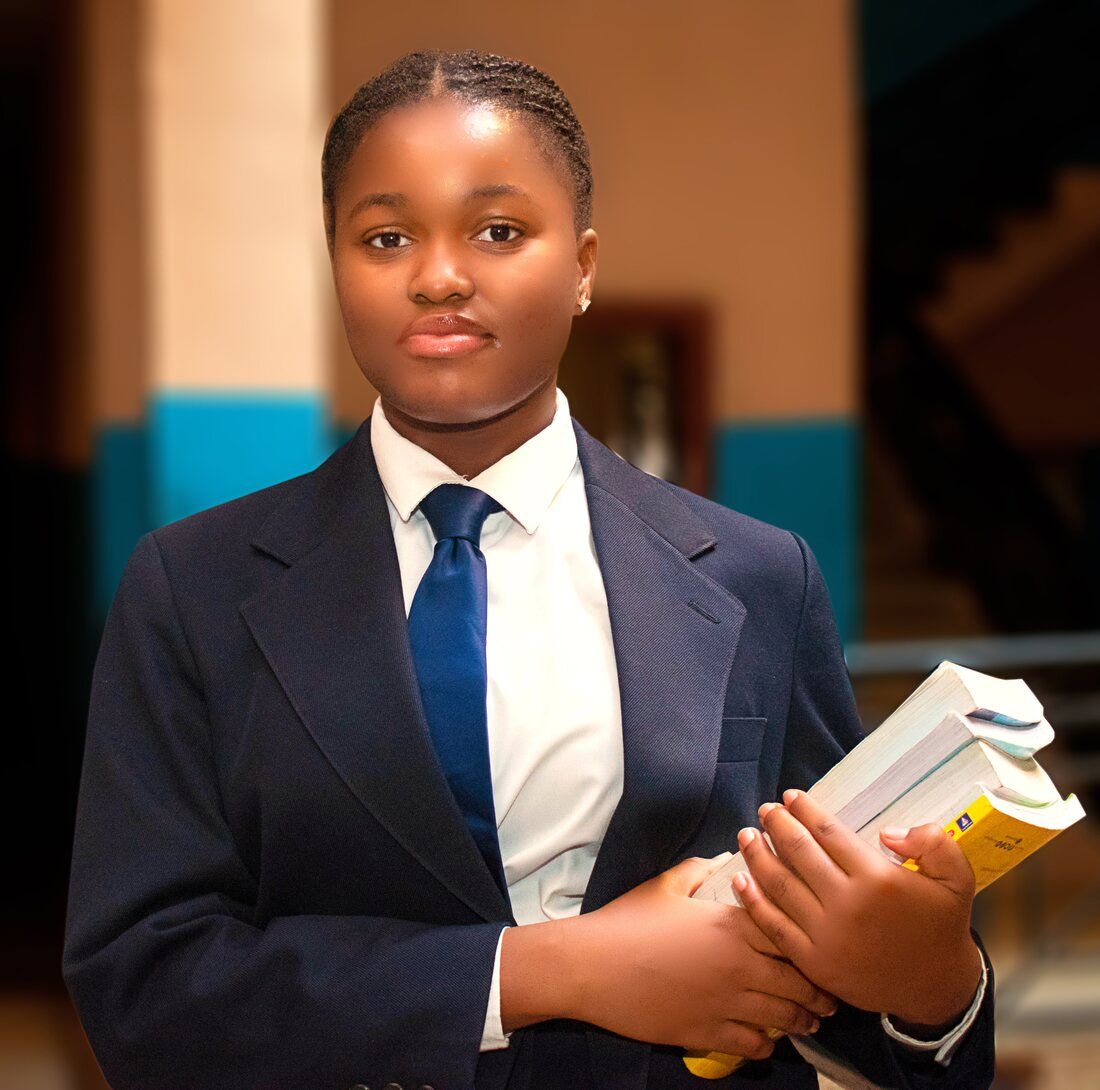 A senior pupil of Hensard British Academy